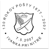 130 rokov pošty 1877 – 2007