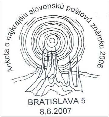 Najkrajšia slovenská poštová známka