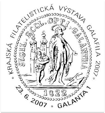 Krajská filatelistická výstava Galafila 2007