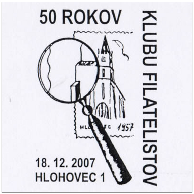 50 rokov klubu filatelistov