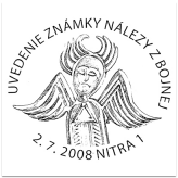 Uvedenie známky Nálezy z Bojnej