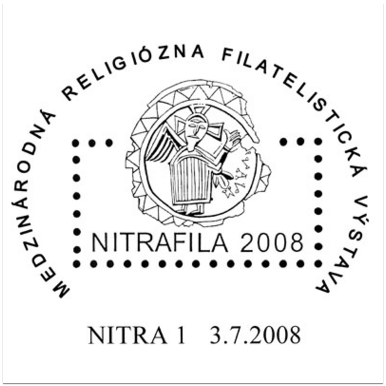 Medzinárodná religiózna filatelistická výstava Nitrafila 2008