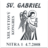 Sv. Gabriel - XIII. Svetový kongres