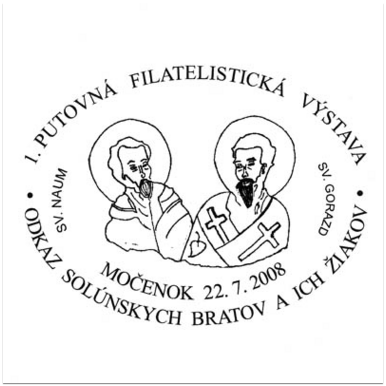 1. putovná filatelistická výstava - Močenok