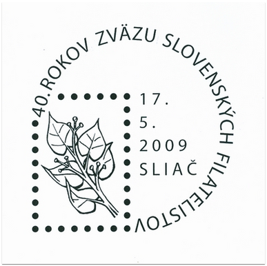 40 rokov Zväzu slovenských filatelistov