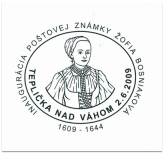 Inaugurácia poštovej známky Žofia Bosniaková