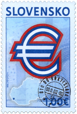 Commemorative Issue of the First Euro Stamp