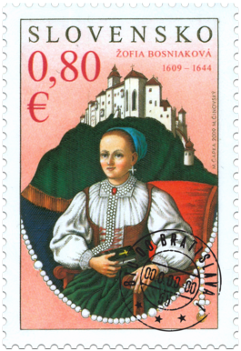 Osobnosti: Žofia Bosniaková (1609 - 1644)