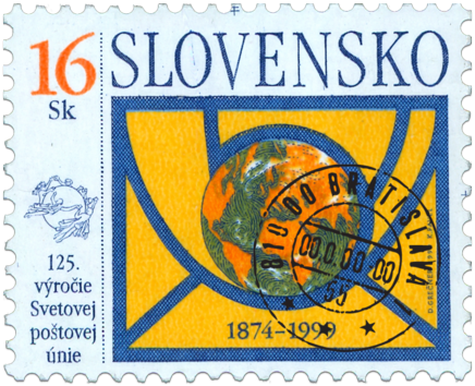 125th Anniversary of the Universal Postal Union - Slovak Post