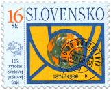 125th Anniversary of the Universal Postal Union - Slovak Post