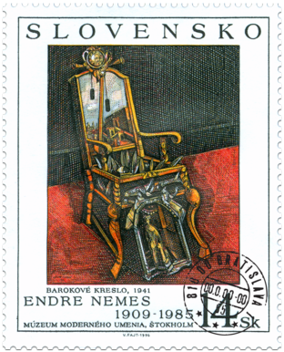 Umenie - Endre Nemes: Barokové kreslo