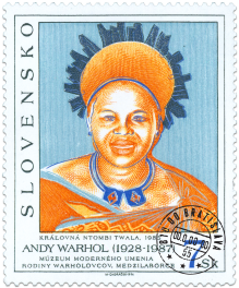 Art - Andy Warhol Queen NTOMBI TWALA