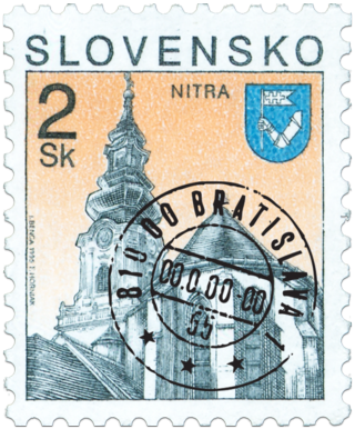 Nitra   (Definitive stamp)