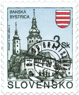 Banská Bystrica   (Definitive stamp)