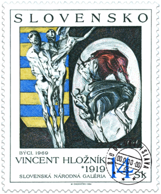 Umenie - Vincent Hložník: Býci