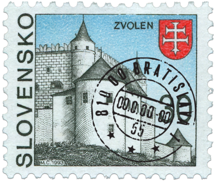 Zvolen   (Definitive stamp)