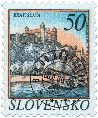 Bratislava   (Definitive stamp)