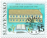 Prvé slovenské gymnáziá Kláštor pod Znievom (1869)
