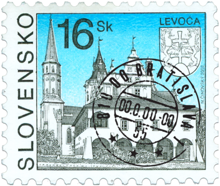 Levoča   (Definitive Stamp)