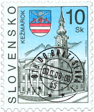 Kežmarok   (Definitive stamp)