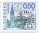 Bardejov   (Definitive stamp)