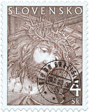 Stations of the Cross - release of a series of Easter stamps