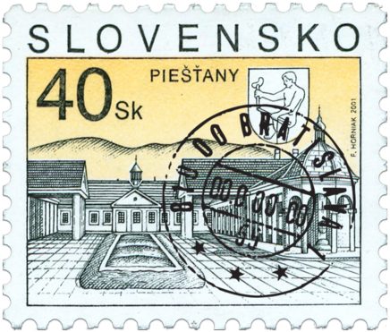 Piešťany   (Definitive stamp)