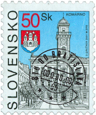 Komárno   (Definitive stamp)