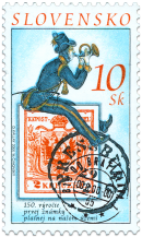 150.th Anniversary of the First Stamp Put into Circulation on the Postal Service Territory of Slovakia