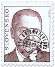 President of the Slovak Republik Rudolf Schuster (Definitive stamp)