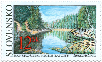 Banskoštiavnické tajchy - Rozgrund  (Lake Rozgrund)
