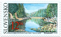 Banskoštiavnické tajchy - Rozgrund  (Lake Rozgrund)