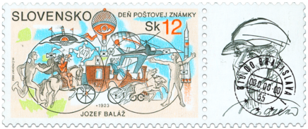 Postage Stamp Day - Jozef Baláž
