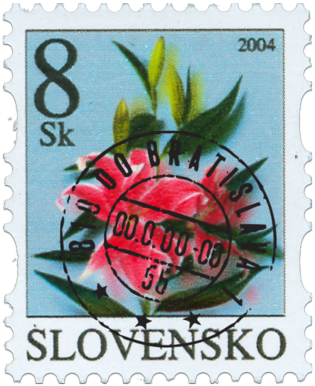 Flower   (Definitive stamp)