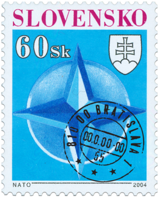 Entry to the NATO   (Definitive stamp)