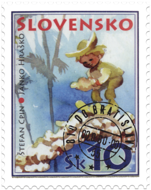 Stamp for Children - Janko Hraško