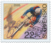 Cycling     (Definitive stamp)