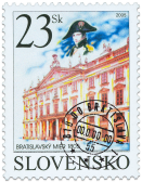 Peace of Bratislava   (Definitive stamp)