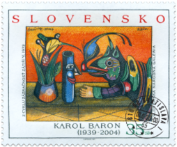 Umenie - Karol Baron: z cyklu Zázračnosť zátiší V. – 1972