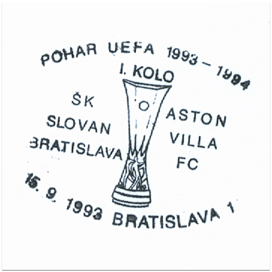 "Pohár UEFA 1993-1994, 1.kolo ŠK Slovan-Aston Villa FC"