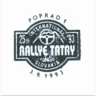 "25 th International Rallye Tatry Slovakia"