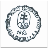 "130 rokov Matice slovenskej 1863"