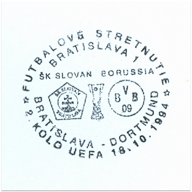 "Futbalové stretnutie ŠK Slovan Bratislava - Borussia Dortmund 2. kolo UEFA"