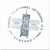 "100 rokov telefónnej ústredne 1894-1994"