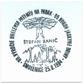 "80. výročie udelenia patentu na padák Štefan Banič" "65.výročie objavenia jaskyne Driny"