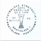 "Futbalové stretnutie predkolo UEFA ŠK Slovan Bratislava-Portadown"