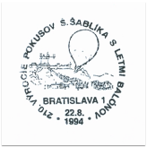"210. Výročie pokusov Š. Šablíka s letmi balónov"