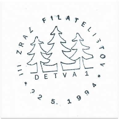 "III. zjazd filatelistov"