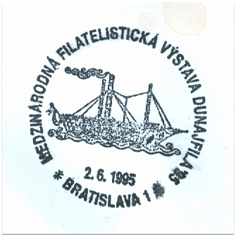 "Medzinárodná filatelistická výstava Dunajfila 95"