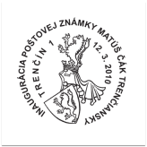 Inaugurácia poštovej známky Matúš Čák Trenčiansky